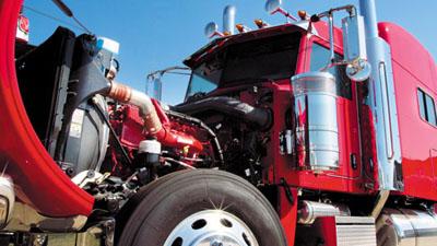 Semi Truck Oil Change